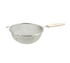 Winco Smallwares Each Winco MSTF-6D 6.25 Inch Double Mesh Fine Strainer with Wood Handle | Denson CFE