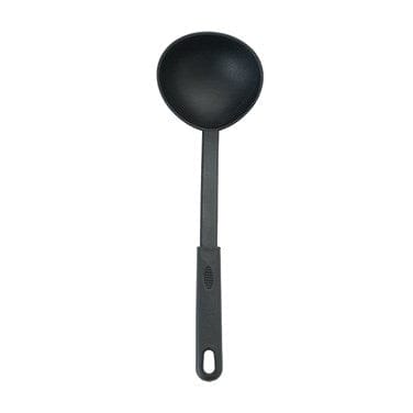 Winco Smallwares Each Winco NC-LD Nylon Ladle Heat Resistant Up to 410 Fahrenheit 12-1/3 Inch Overall Length BPA Free Black | Denson CFE