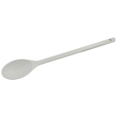 Winco Smallwares Each Winco NS-15W Nylon Spoon 15 Inch Heat Resistant BPA Free Off White | Denson CFE