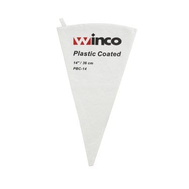 Winco Smallwares Each Winco PBC-14 14 Inch Durable Plastic Lined Canvas Pastry Bag | Denson CFE