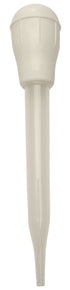 Winco Smallwares Each Winco PBST-1.5 Plastic Baster 1.5 Ounce Capacity 11 Inch Length White Rubber Bulb BPA Free | Denson CFE