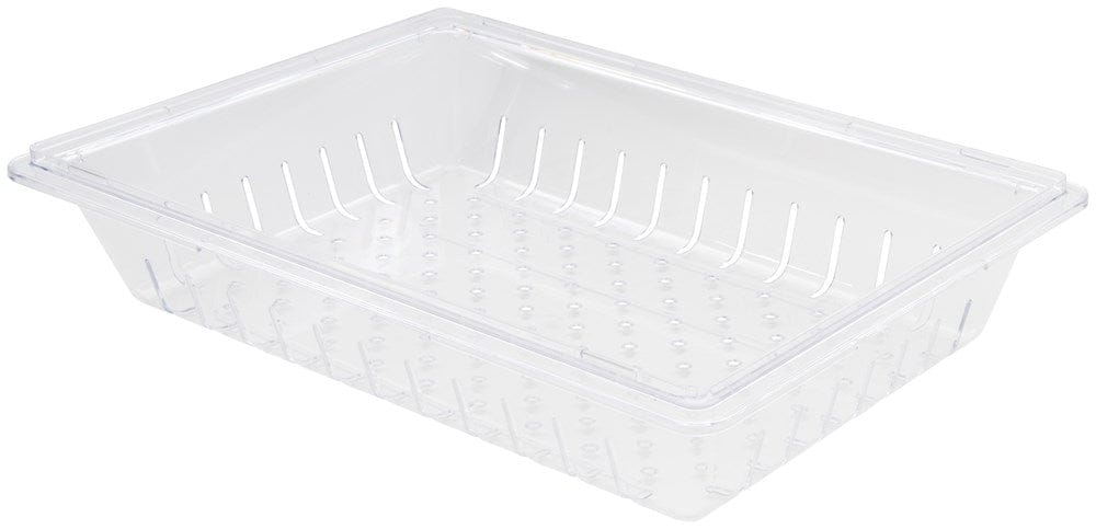 Winco Smallwares Each Winco PFSF-5C Colander 18x26x5 Clear Polycarbonate for PFSF-6 NSF Certified | Denson CFE