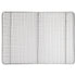 Winco Smallwares Each Winco PGW-1420 Two-Thirds Size Chrome Plated Steel Wire Cooling Rack for Sheet Pan | Denson CFE