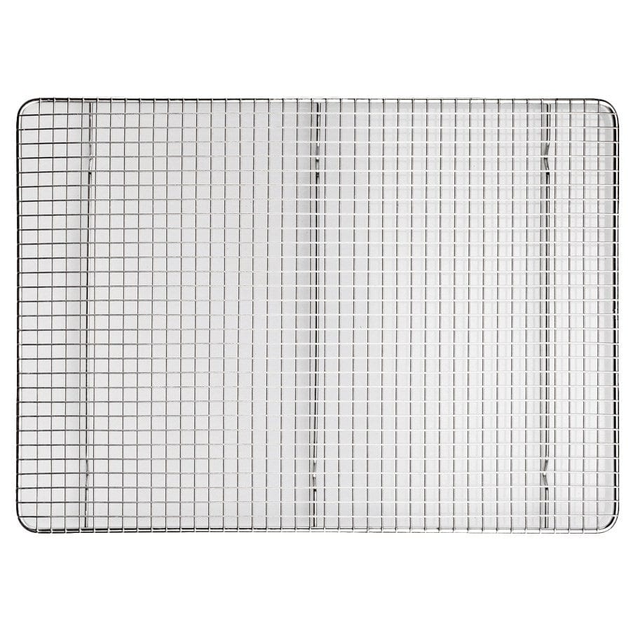 Winco Smallwares Each Winco PGWS-1216 Stainless Steel Pan Grate for Half-Size Sheet Pan 12 inches x 16-1/2 inches | Denson CFE