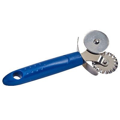 Winco Smallwares Each Winco PPC-1D Double Pastry Wheel - Precision Cutting Tool for Perfect Pastries | Denson CFE