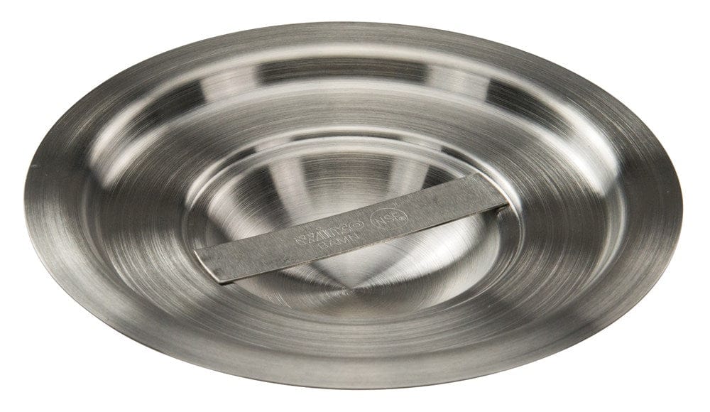 Winco Smallwares Each Winco Prime Bain Marie Lid for 1.5 Quart Stainless Steel Satin Finish | Denson CFE
