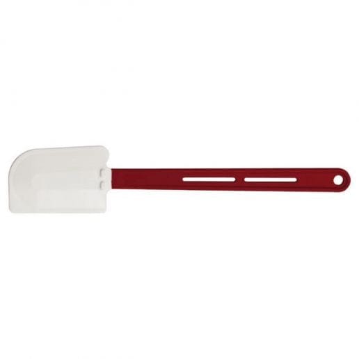 Winco Smallwares Each Winco PSH-14 14 Inch Silicone Scraper with Heat Resistant Red Nylon Handle | Denson CFE