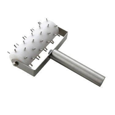 Winco Smallwares Each Winco RD-5 Dough Roller Docker with Stainless Steel Handle and 5 Inch Head | Denson CFE