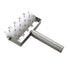 Winco Smallwares Each Winco RD-5 Dough Roller Docker with Stainless Steel Handle and 5 Inch Head | Denson CFE