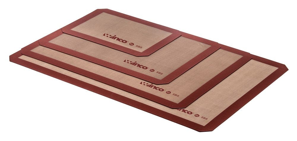 Winco Smallwares Each Winco SBS24 Silicone Baking Mat Full Size 16 3/8 x 24 1/2 | Denson CFE