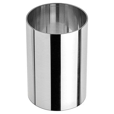 Winco Smallwares Each Winco SPM-23R Round Stainless Steel Pastry Mold 2 Inch Diameter 3 Inch Height | Denson CFE