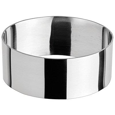 Winco Smallwares Each Winco SPM-31O Oval Pastry Mold 3 Inch x 1.38 Inch Dishwasher Safe Stainless Steel Mirror Finish | Denson CFE