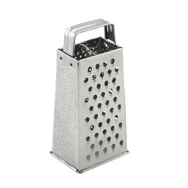 Winco Smallwares Each Winco SQG-1 Stainless Steel Tapered Box Grater | Denson CFE