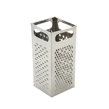 Winco Smallwares Each Winco SQG-4 Four Sided Stainless Steel Box Grater 9 Inch x 4 Inch | Denson CFE