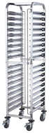 Winco Smallwares Each Winco SRK-36 Steam Table and Food Pan Rack 36-Tier Stainless Steel Mobile 21-5/8 Width | Denson CFE