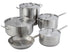 Winco Smallwares Each Winco SSFP-9 Stainless Steel Induction Ready Fry Pan 9.5 Inch | Denson CFE