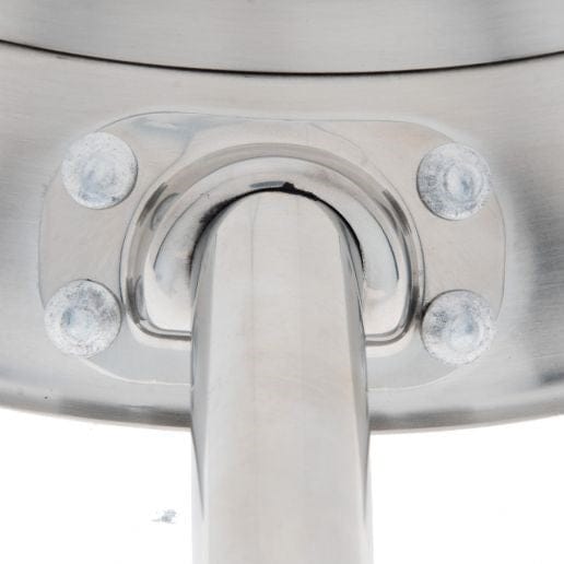 Winco Smallwares Each Winco SSFP-9 Stainless Steel Induction Ready Fry Pan 9.5 Inch | Denson CFE