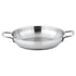Winco Smallwares Each Winco SSOP-11 Stainless Steel 11 Inch Induction Omelet Pan with Tri-Ply Heavy Duty Bottom | Denson CFE