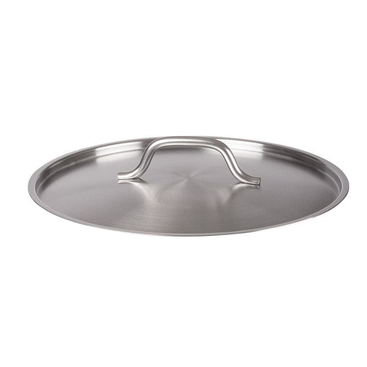 Winco Smallwares Each Winco SSTC-24 Stainless Steel Cover for 24 Quart Stock Pot | Denson CFE