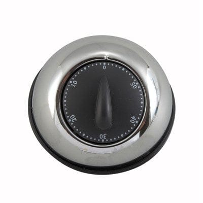 Winco Smallwares Each Winco TIM-78 Mechanical Timer Stainless Steel Long Ring | Denson CFE