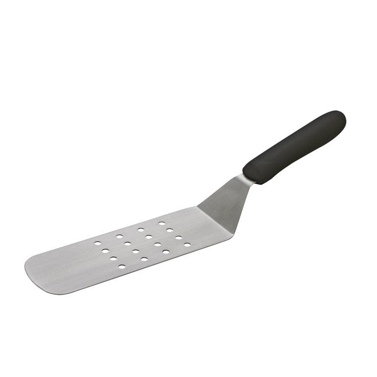 Winco Smallwares Each Winco TKP-91 Stainless Steel Perforated Offset Turner 8.25 Inch Blade for Easy Food Handling | Denson CFE