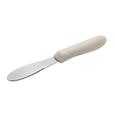 Winco Smallwares Each Winco TWP-31 Sandwich Spreader with Stainless Steel Blade and Polypropylene Handle | Denson CFE