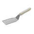 Winco Smallwares Each Winco TWP-61 Hamburger Turner with Offset White Polypropylene Handle 5-1/8 x 2-7/8 Blade | Denson CFE