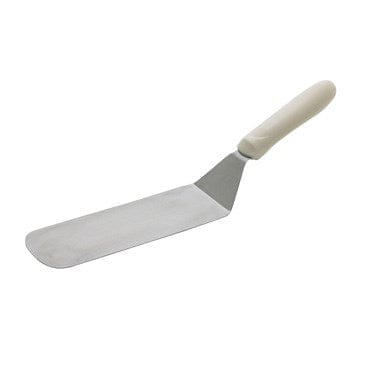 Winco Smallwares Each Winco TWP-90 8.25 Inch Solid Flexible Blade Stainless Steel Turner | Denson CFE