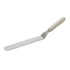 Winco Smallwares Each Winco TWPO-9 Offset Spatula 8.5 x 1.5 White Polypropylene Handle | Denson CFE