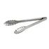 Winco Smallwares Each Winco UT-12HT 12 Inch Extra Heavyweight Stainless Steel Utility Tongs | Denson CFE