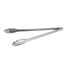 Winco Smallwares Each Winco UT-16LT Medium Weight 16 Inch Stainless Steel Scalloped Edge Utility Tongs | Denson CFE