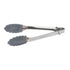Winco Smallwares Each Winco UT-7K Locking Utility Tongs 7 Inch Stainless Steel with Non-Slip Silicone Tips Heat Resistant up to 400 Degrees F | Denson CFE