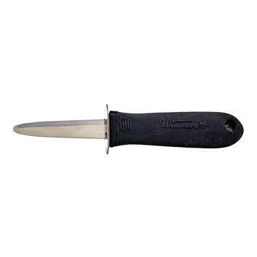 Winco Smallwares Each Winco VP-314 Oyster and Clam Knife with Soft Grip Handle and Stainless Steel Blade | Denson CFE