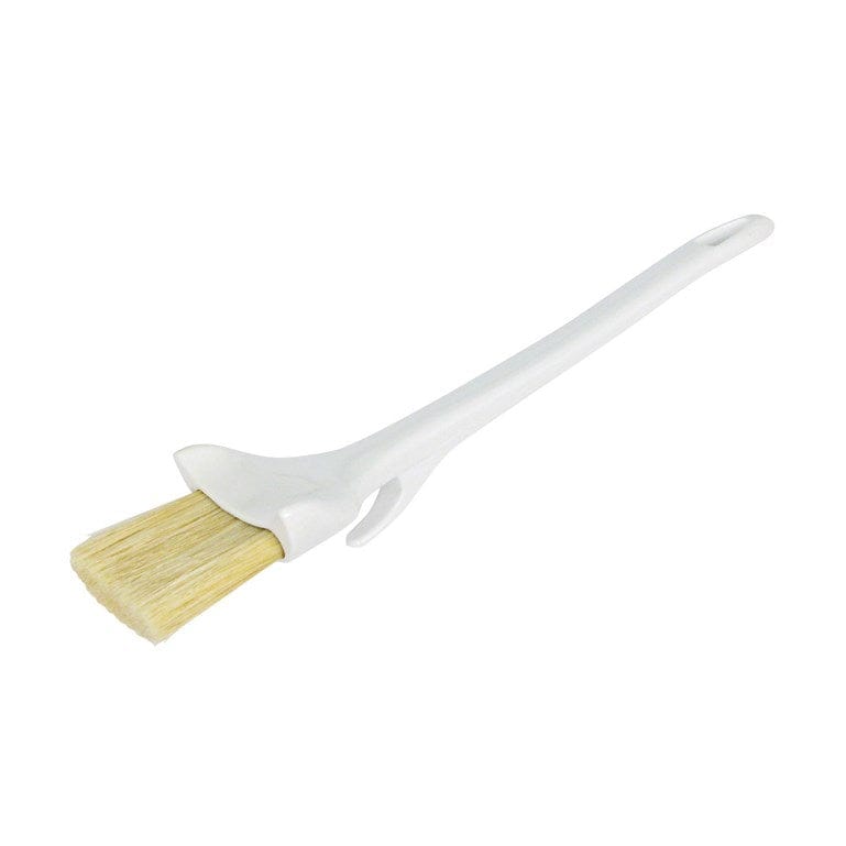 Winco Smallwares Each Winco WBRP-20H Premium Boar Bristle Pastry Brush 2 Inch Wide with Hook | Denson CFE