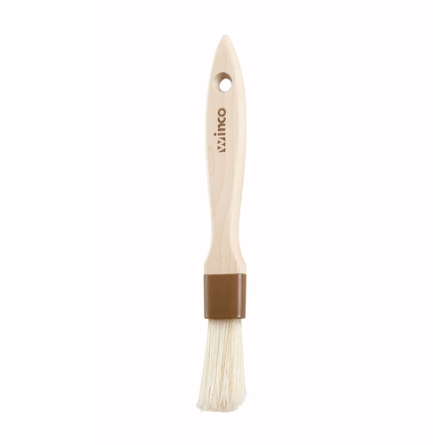 Winco Smallwares Each Winco WFB10 Pastry Basting Brush with Boar Bristle and Wooden Handle | Denson CFE