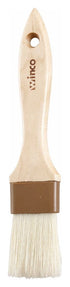 Winco Smallwares Each Winco WFB15 Boar Hair Pastry and Basting Brush with Wooden Handle | Denson CFE