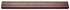 Winco Smallwares Each Winco WMB-24 Magnetic Knife Bar - 24 in, Wooden Base | Denson CFE