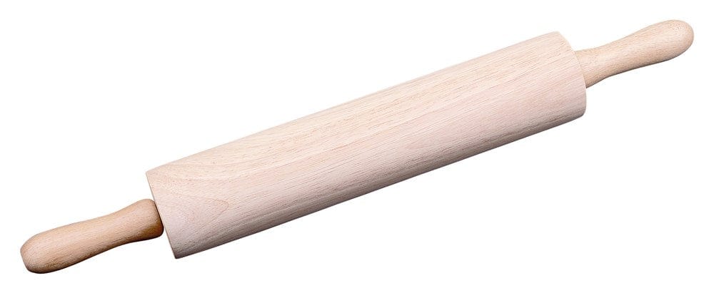 Winco Smallwares Each Winco WRP-13 13 Inch Wooden Rolling Pin for Perfectly Rolled Dough | Denson CFE