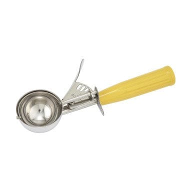 Winco Smallwares Each / Yellow Winco ICD-20 Ice Cream Disher Size 20 with Plastic Handle Yellow | Denson CFE