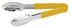 Winco Smallwares Each / Yellow Winco UT-9HP-Y Yellow Plastic Handle 9 Inch Heavy Duty Stainless Steel Scalloped Edge Cold Food Service Utility Tongs | Denson CFE