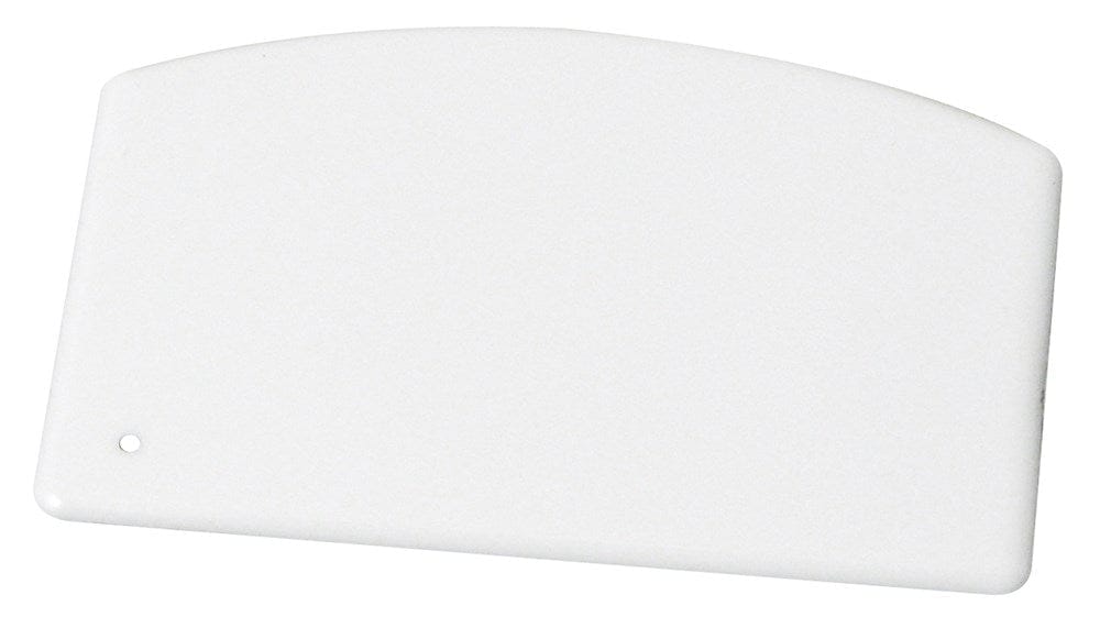 Winco Smallwares Pack of 12 Winco PDS-5 5 1/2" x 3 3/4" Straight Edge Bowl Scraper | Denson CFE