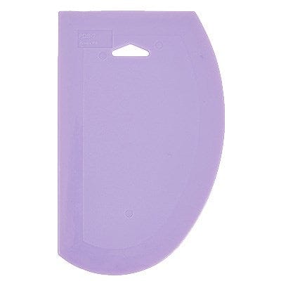 Winco Smallwares Pack / Purple Winco PDS-7P Allergen Free Plastic Dough Scrapers Purple 7.5 x 4.75 Inches 6 Pack | Denson CFE