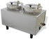 Winco Smallwares Set Winco Benchmark 51072P Countertop Food Topping Warmer with Two Seven Quart Wells | Denson CFE