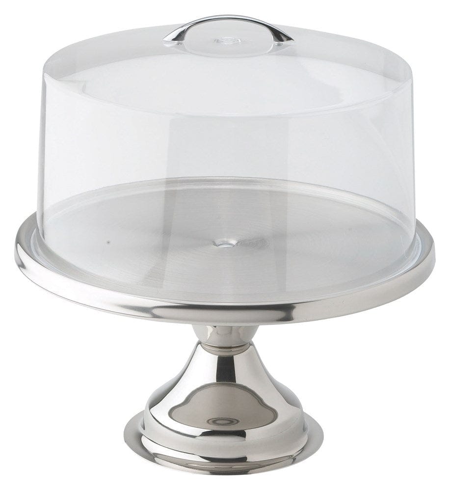 Winco Smallwares Set Winco CKS-13 Stainless Steel 13" Cake Stand | Denson CFE