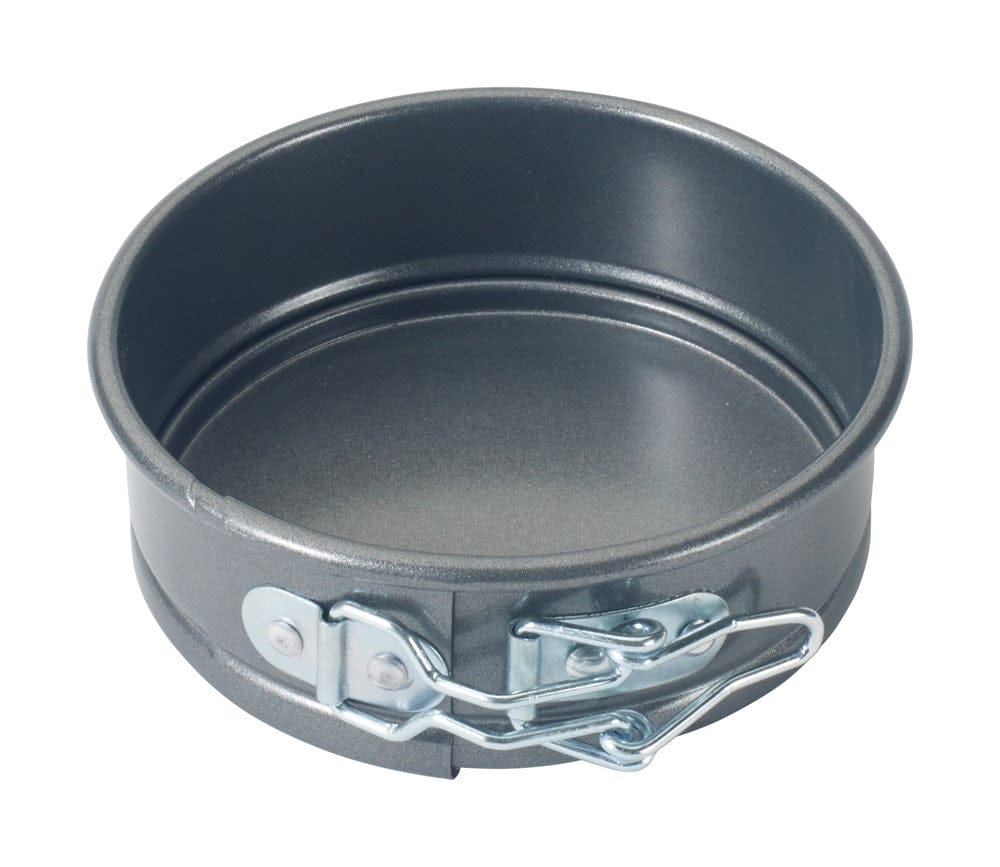 Winco Smallwares Set Winco HSP-042 Aluminized Steel Non-Stick Springform Cake Pan 4 Inch | Denson CFE