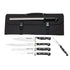 Winco Smallwares Set Winco KFP-KITA ACERO 7-Piece Cutlery Set with Knife Bag | Denson CFE