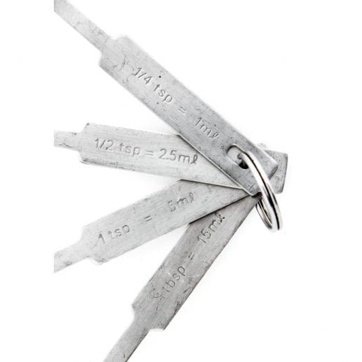 Winco Smallwares Set Winco MSPD-4X 4 Piece Heavy Duty Stainless Steel Measuring Spoon Set | Denson CFE