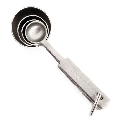 Winco Smallwares Set Winco MSPD-4X 4 Piece Heavy Duty Stainless Steel Measuring Spoon Set | Denson CFE