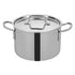 Winco Smallwares Set Winco TGSP-6 Stainless Steel Six Quart Tri-Gen Induction Ready Stock Pot with Cover | Denson CFE