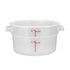 Winco Storage & Transport Each Winco PTRC-2 2 Quart Translucent Food Storage Container with Built In Handles for Home and Commercial Use | Denson CFE